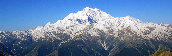 Nanga Parbat vom Dofana Peak aus gesehen