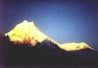 Manaslu im Morgenlicht