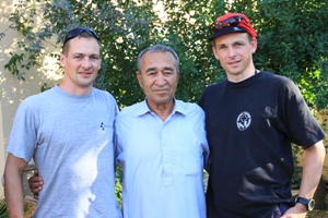 v.l. Markus, AshrafAman, Christian